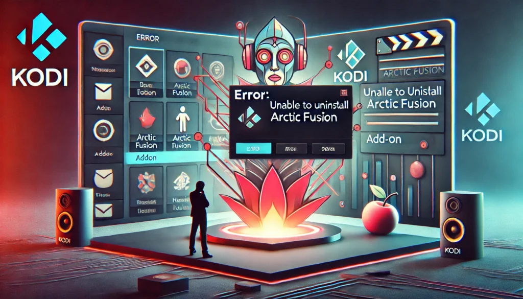 Fix Kodi Addons Error When Trying to Uninstall Arctic Fusion 